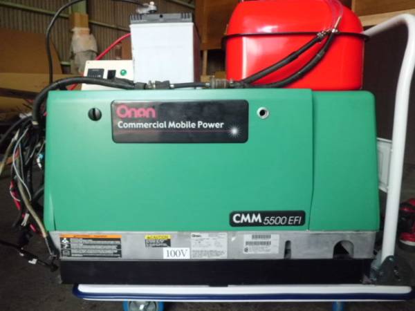 キャンピングカー用 オナン発電機 ONAN 5.5KW キャンピング(電装品 