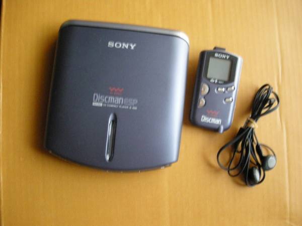 希少 SONY Discman ESP D-626 CDプレーヤ ワイヤレスリモコン付(CD