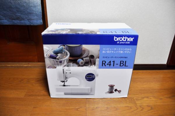 R41-BL　美品　brother ミシン　コンピューター cpv7001_2