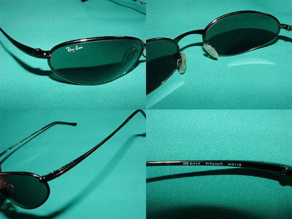 RAY-BAN☆RB8012/W3119☆TITANIUM☆ガンメタフレーム☆レイバン  