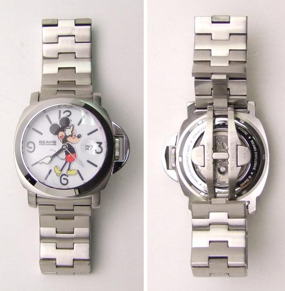 BEAMS ミッキーマウス 腕時計 自動巻き 【公式通販】