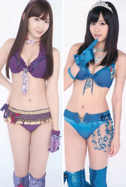 抱き枕カバー 小嶋陽菜 前田敦子 AKB48 等身大 中古(小嶋陽菜)｜売買