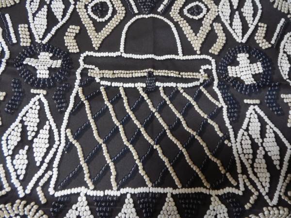 エルメス スカーフKELLY EN PERLESカレ65 ケリーアンペルル エルメス