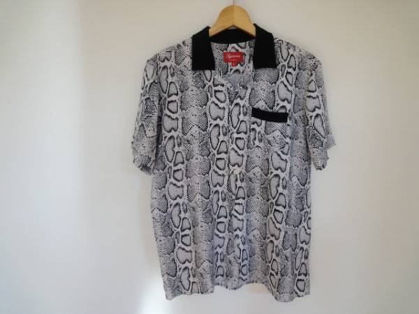 窪塚着 正規品 Supreme Snakeskin shirt シュプリーム S
