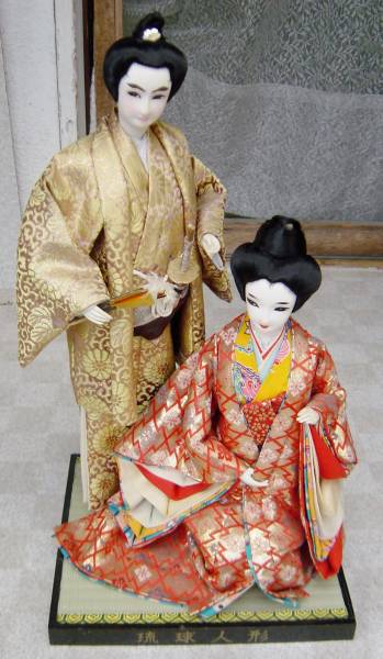 夫婦 琉球人形 (日本人形)｜売買されたオークション情報、Yahoo