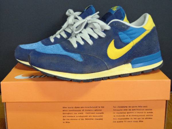 NIKE AIR EPIC VINTAGE ナイキ エア エピック 27.5cm 青×黄(27.5cm 