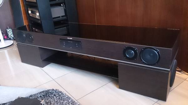 SHARP AQUOS 1ビットシアターラックシステムAN-AR700Tブラウン_1