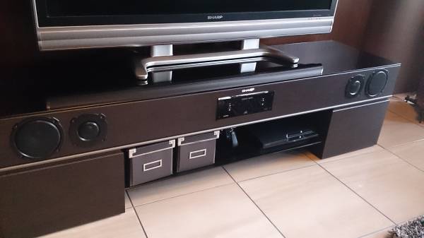 SHARP AQUOS 1ビットシアターラックシステムAN-AR700Tブラウン_2