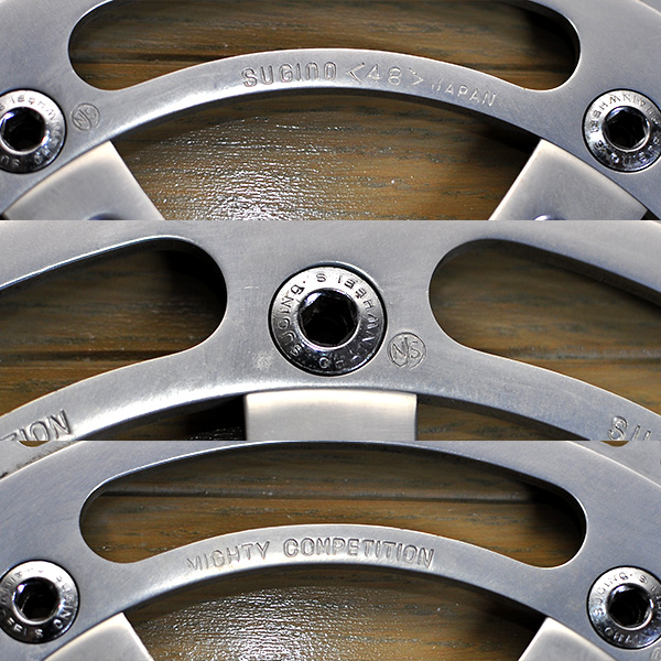 王冠 スギノ スーパーマイティ クランク NJS刻印 165mm 【公式通販】
