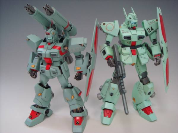 機動戦士ガンダム F91 1/100 F71 Gキャノンの塗装完成品(完成品)｜売買