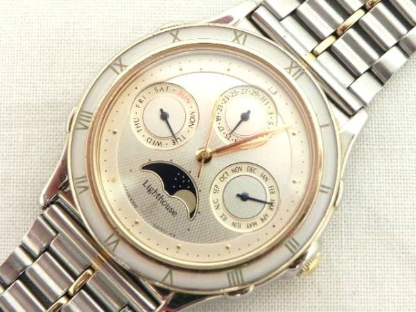 シチズン CITIZEN ムーンフェイズ ライトハウス 6300-G30577(シチズン 