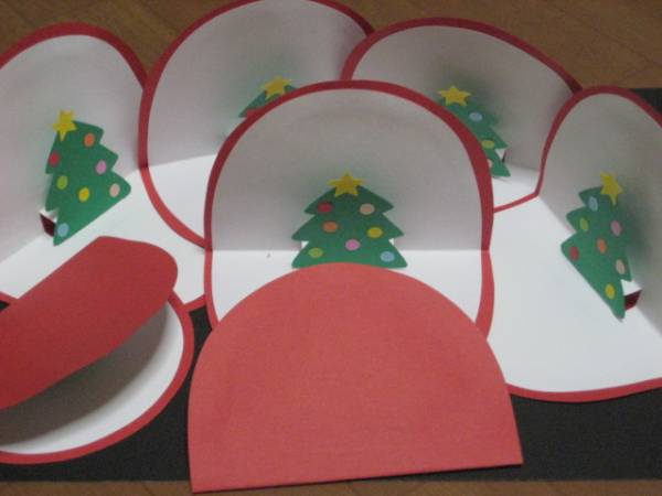 壁面飾り 保育園幼稚園小学校病院 クリスマスカード１０枚ｆ ペーパークラフト 売買されたオークション情報 Yahooの商品情報をアーカイブ公開 オークファン Aucfan Com