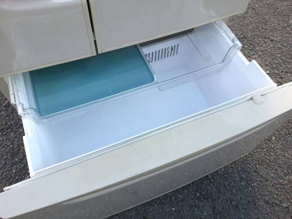 日立 HITACHI PAM 5ドア 冷蔵庫 455L 右開き 中古 自動製氷 大阪_3