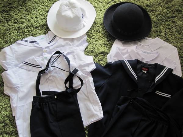 [値下げ]豊中市　緑ヶ丘幼稚園　制服一式(男子) 大阪・豊中市 緑ヶ丘幼稚園 制服・園バッグ等セット 男の子(120（115