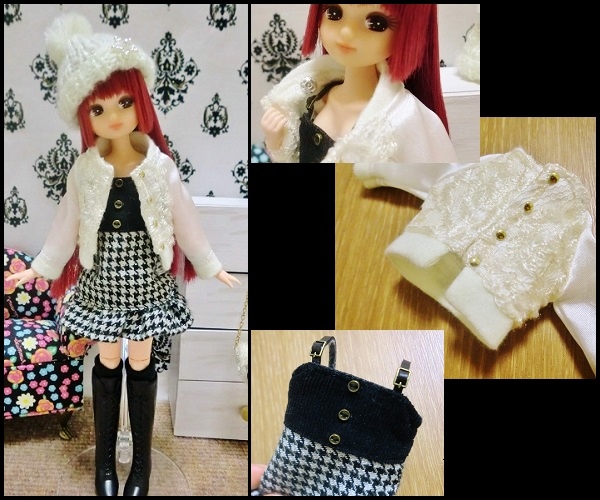 リカちゃん★服★秋冬カジュアルコーデ★ハンドメイド_2