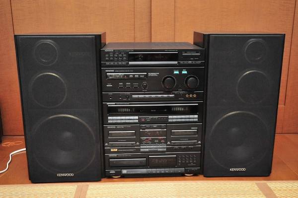 KENWOOD ミニコンポ ROXY G3 希少美品！送料込！(システムコンポ