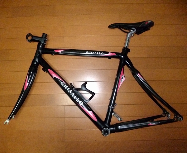 GHISALLO ギザロ SA-GC2 ロード用カーボンフレーム 送680～(ロード 