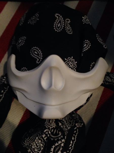 フェイスマスク ドクロ フェイスマスク 髑髏 バンダナ_1