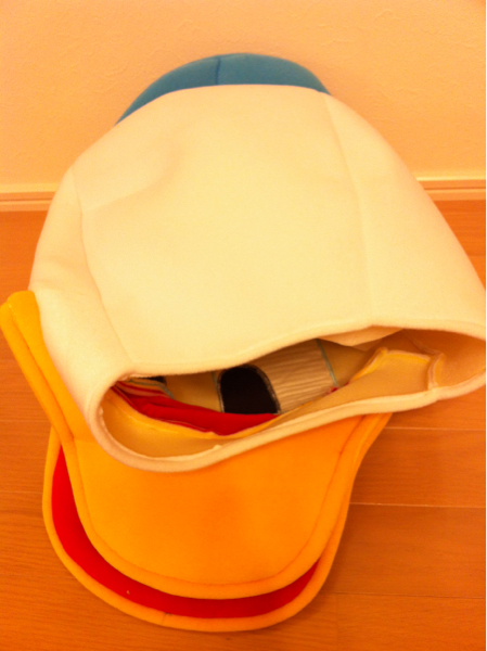 ディズニー ドナルドのかぶりもの 帽子仮装に ドナルド ダック 売買されたオークション情報 Yahooの商品情報をアーカイブ公開 オークファン Aucfan Com