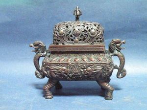 銅製香炉骨董