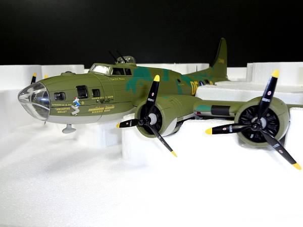 フランクリンミント1/48 B-17爆撃機メンフィスビル/中古ジャンク(軍用 