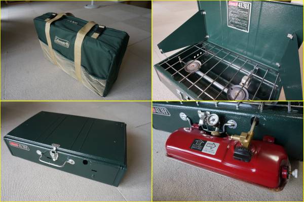 Coleman／パワーハウス413H ツーバーナー☆オマケ4点付☆ コールマン 