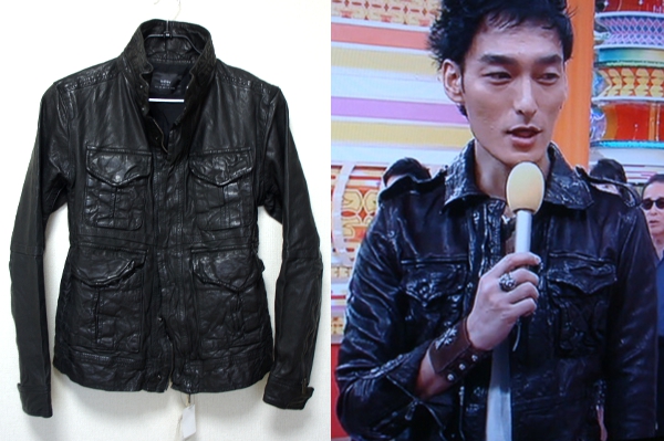 LHP購入cathy janeレザージャケットM65草薙着backbone shama AZ 