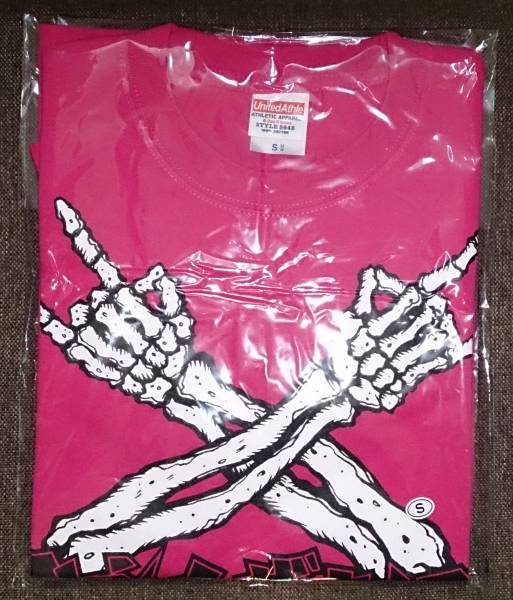 新品◇マキシマムザホルモン メタルポーズ Tシャツ 桃S ももクロ(T
