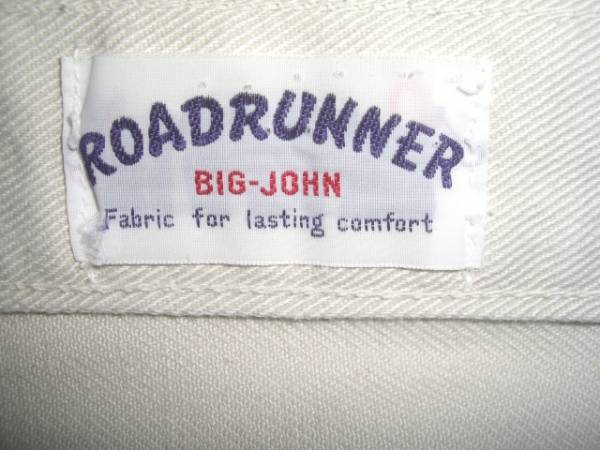 BIG-JOHN BIG JOHN ビッグジョン ROAD RUNNER ショップ用看板 ビッグ