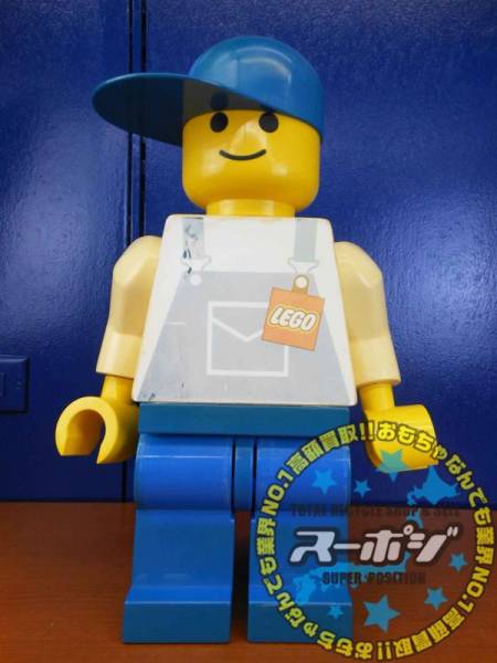B32 LEGO レゴ ジャンボフィグ エンジニア デカフィグ 人形 傷有(LEGO 