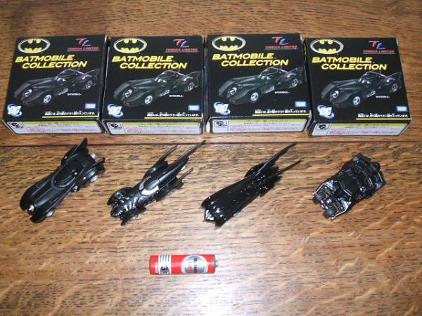 トミカ リミテッド バットモービル コレクション 4種 BATMOBILE