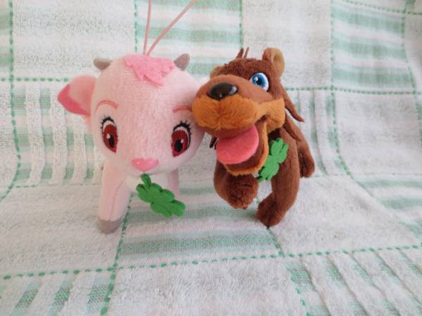 非売品 あらしのよるに ぬいぐるみ ガブ メイ 2個セット(キャラクター