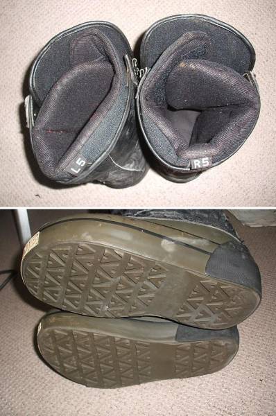 1’スノーボード用靴　ブーツ　黒　ＳＣＲＵＢ　Ｒ５・Ｌ５_3