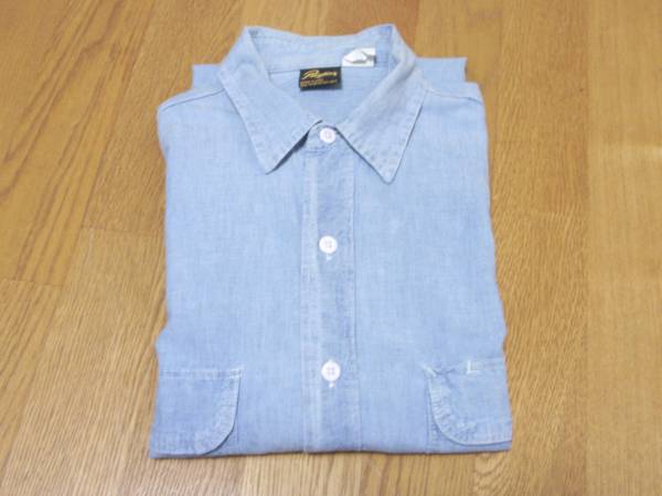 即決 Prentiss プレンティス USA製 シャンブレーシャツ アメリカ(長袖