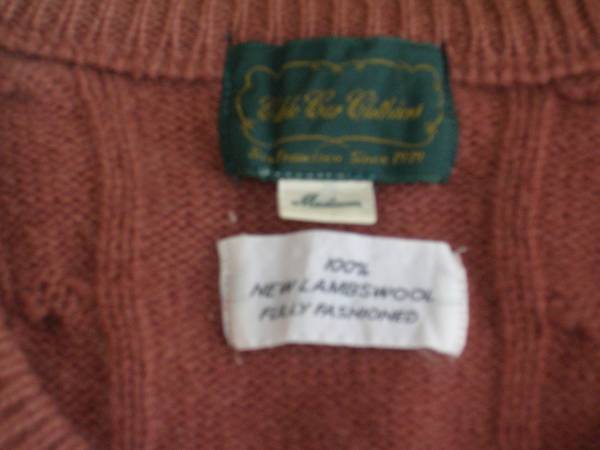 CABLE CAR CLOTHIERS(ケーブルカー クロージャーズ)セーター M(Mサイズ 
