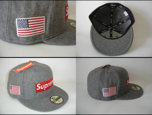 帽子 supreme Cap Flags 星条旗 キャップ