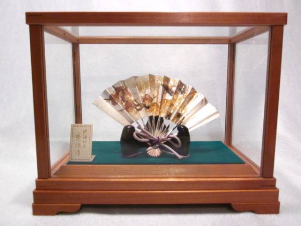 純銀仕上げ 扇子置物 純銀仕上げ 秀雄作 扇 剣山 19g 置物 扇子 の入札履歴 - 入札者の順位