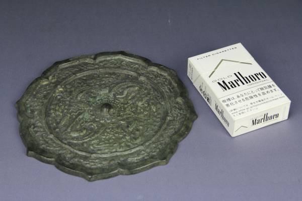 ◆大仙◆ 中国 時代 古鏡（鳥獣八稜鏡）MK-3_3