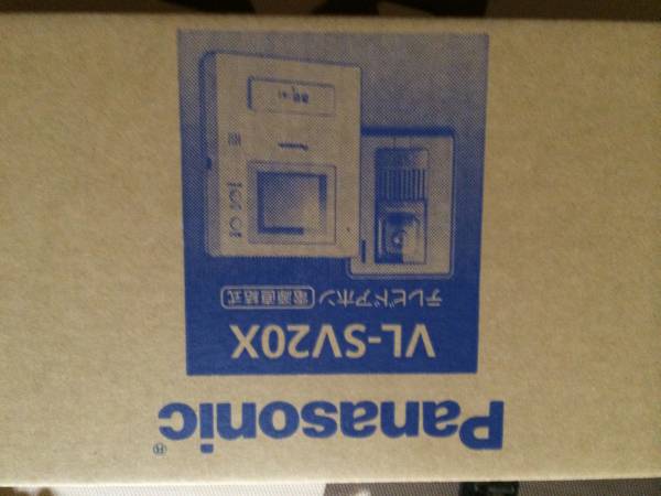 【新品】パナソニックテレビドアホンVL-SV20X_2