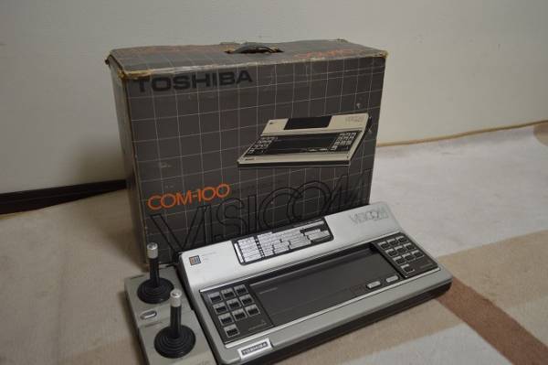 昭和レトロ☆東芝☆家庭用ゲーム機☆VISICOM☆ビジコン☆箱付き(テレビ