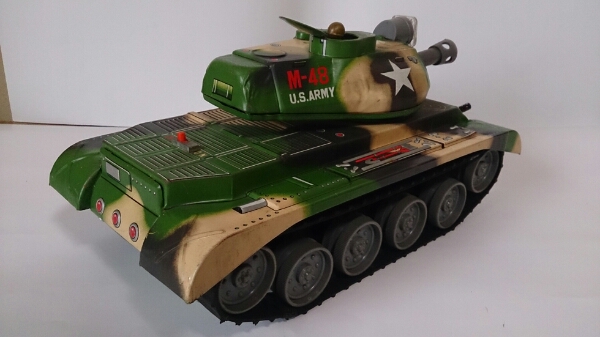 マンモスタンク M-48 ブリキのおもちゃ 戦車 野村トーイ 超希少！野村