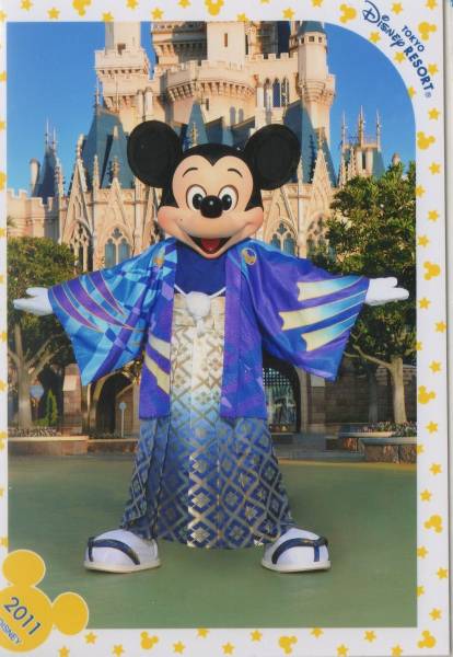スペシャルフォト　お正月　2011　ミッキー　TDL_1