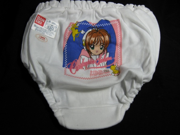 新品】「カードキャプターさくら」女児ショーツ(130/青色)(130（125 