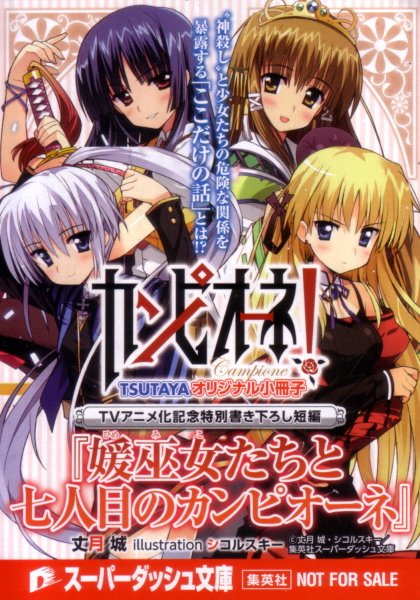 非売品 カンピオーネ Tsutaya限定小冊子 書き下ろし小説 ティーンズ一般 売買されたオークション情報 Yahooの商品情報をアーカイブ公開 オークファン Aucfan Com