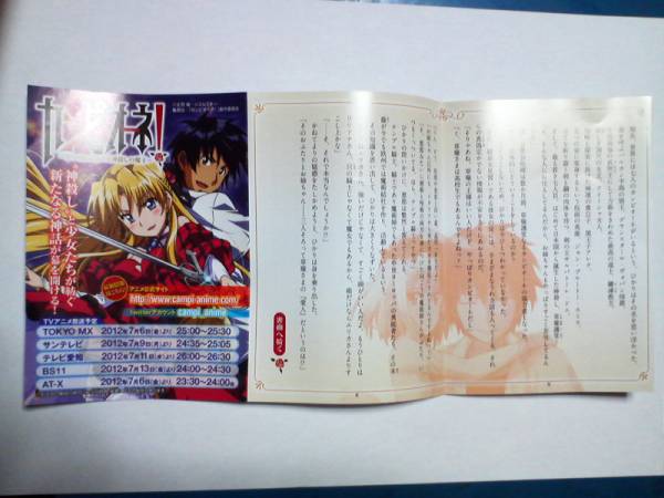 非売品 カンピオーネ Tsutaya限定小冊子 書き下ろし小説 ティーンズ一般 売買されたオークション情報 Yahooの商品情報をアーカイブ公開 オークファン Aucfan Com