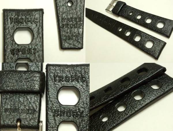TROPIC トロピック スポーツ スイス製 ラバーベルト [18mm](ラバー