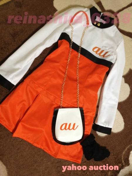 最新レア衣装◇au キャンギャル 制服セット◇13号大きめ2L(レディース