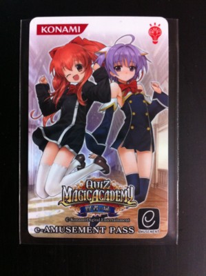 QMA・クイズマジックアカデミーe-AMUSEMENT PASS アロエ＆ミュー 