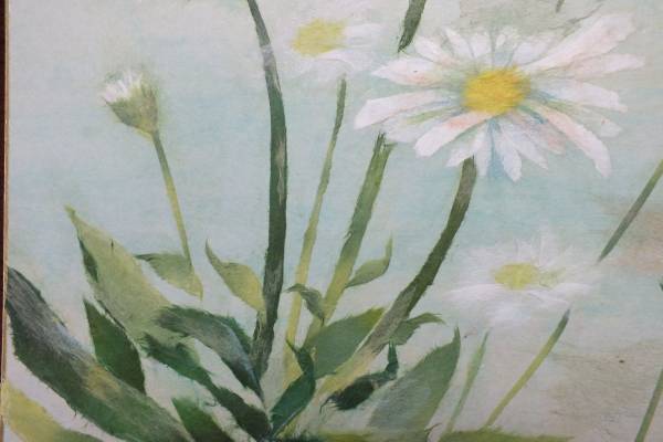 和紙ちぎり絵 色紙版 マーガレット はり絵 きり絵 売買されたオークション情報 Yahooの商品情報をアーカイブ公開 オークファン Aucfan Com