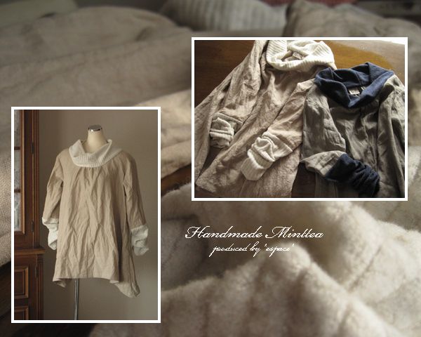 大人型紙パターン スヌード＆アームウォーマチュニックワンピ_3